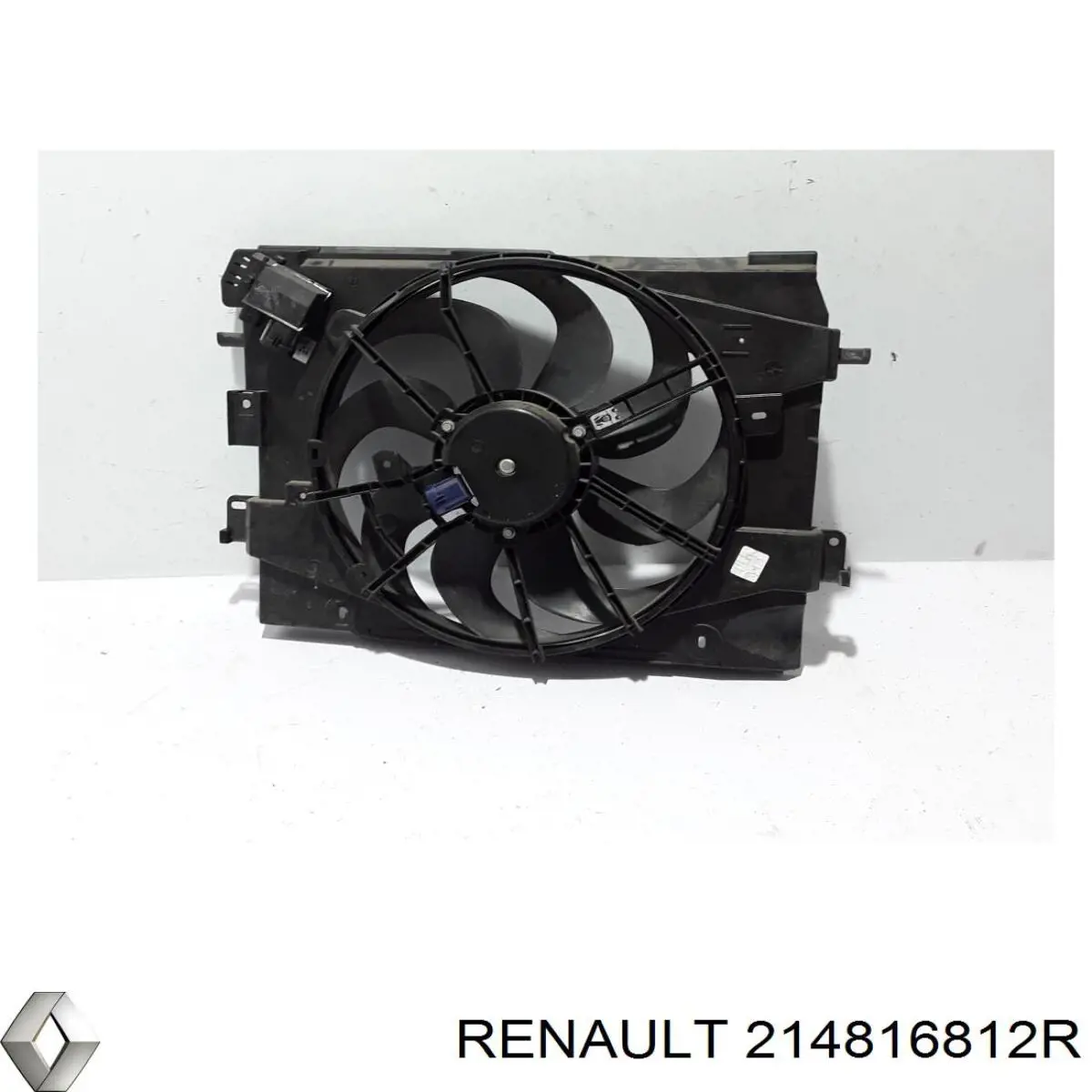 Купити 214816812R Renault (RVI) Дифузор радіатора охолодження, в зборі з двигуном і крильчаткою