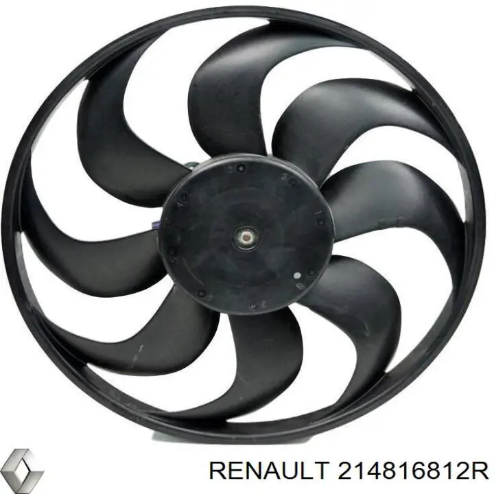 Дифузор радіатора охолодження, в зборі з двигуном і крильчаткою Renault (RVI) 214816812R ціна, від 63.23 USD