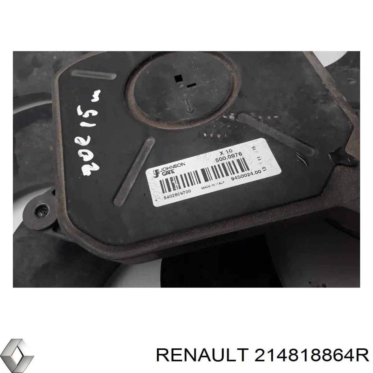 214818864R Renault (RVI) Електровентилятор радіатора