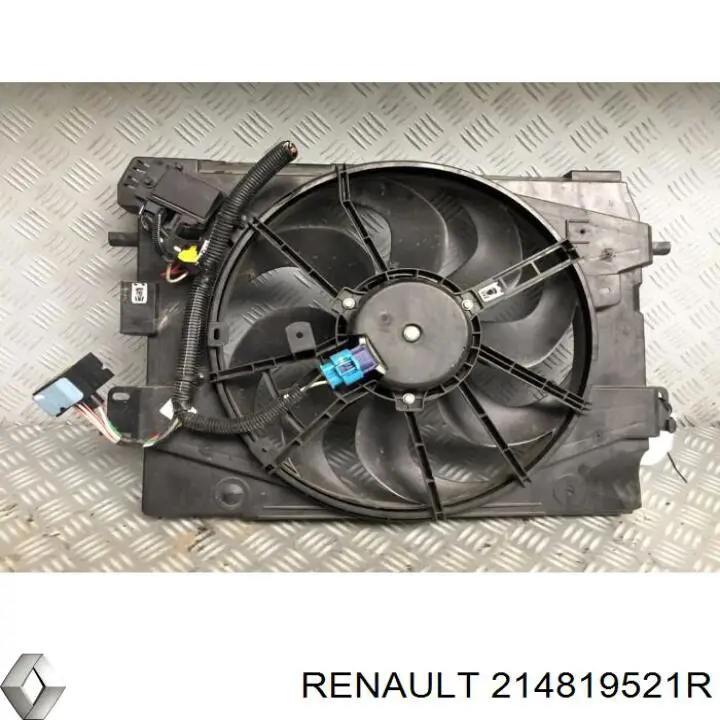 Вентилятор/крильчатка радіатора охолодження Renault LODGY (Рено LODGY)