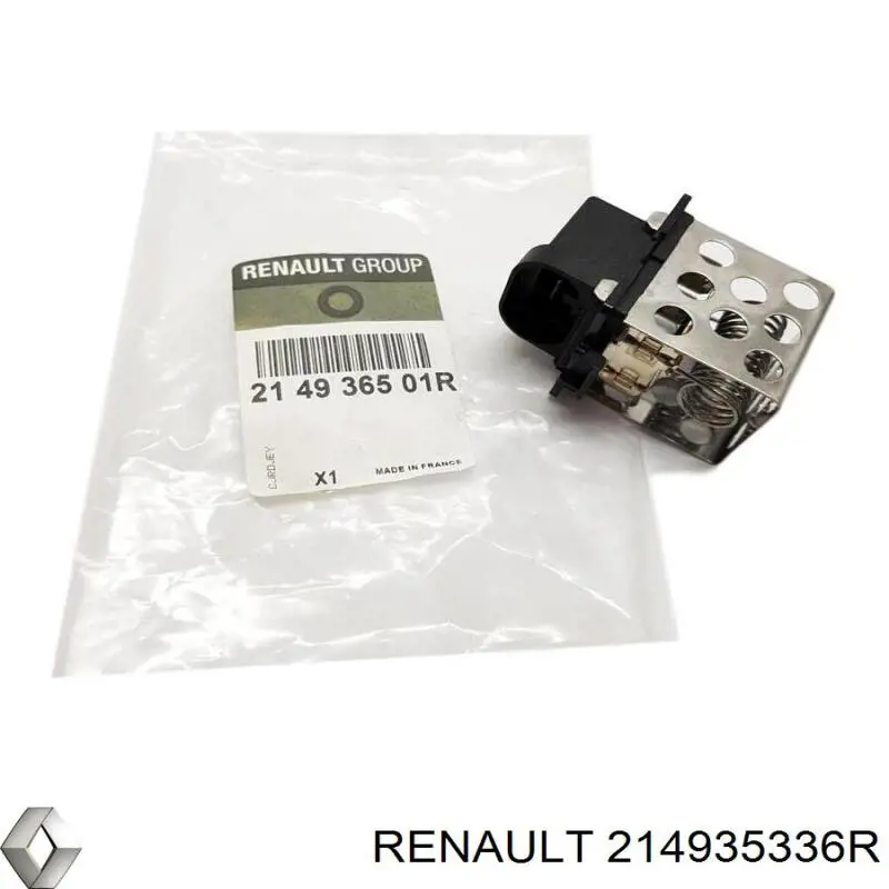 Купити 214935336R Renault (RVI) Регулятор оборотів вентилятора
