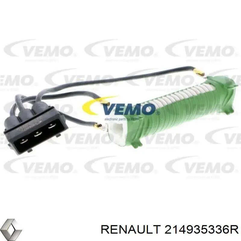 Регулятор оборотів вентилятора, блок управління Renault (RVI) 214935336R ціна, від 13.59 USD