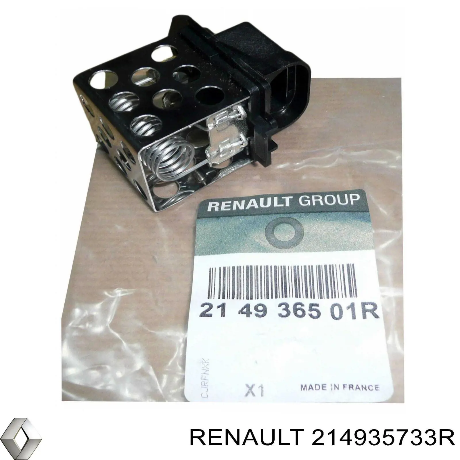 Регулятор оборотів вентилятора 214935733R Renault (RVI)