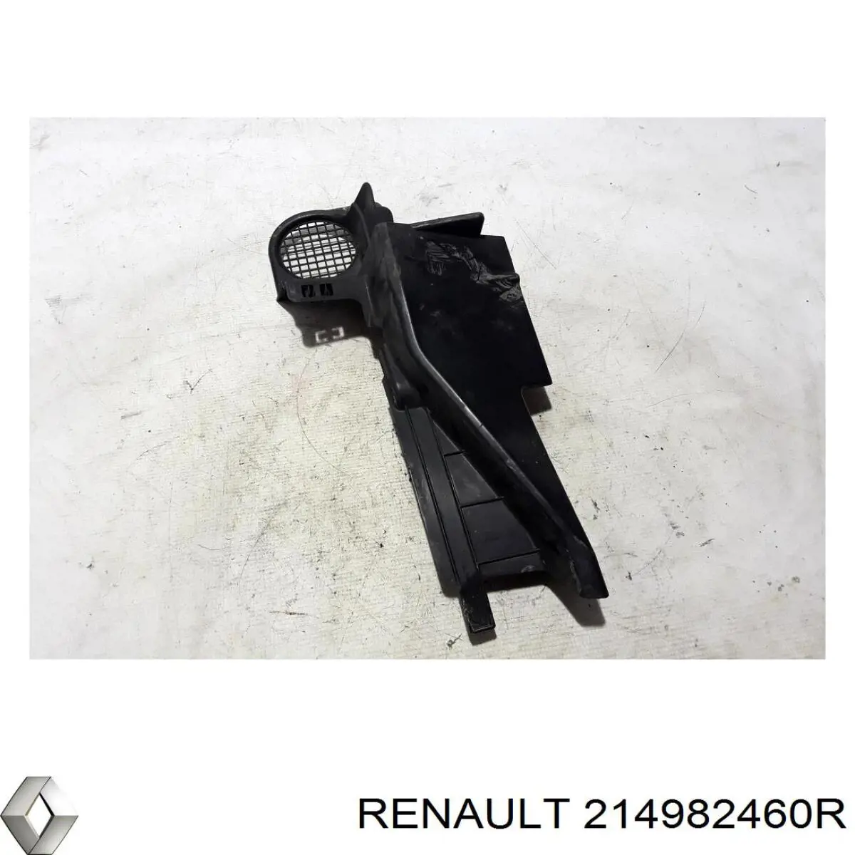 Повітропровід (дефлектор) радіатора, правий Renault (RVI) 214982460R ціна, від 117.81 USD