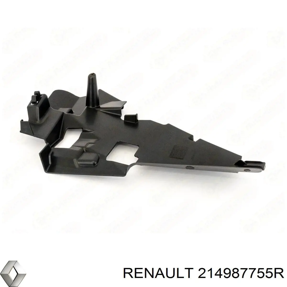 214982412R Renault (RVI) Повітропровід (дефлектор) радіатора, правий