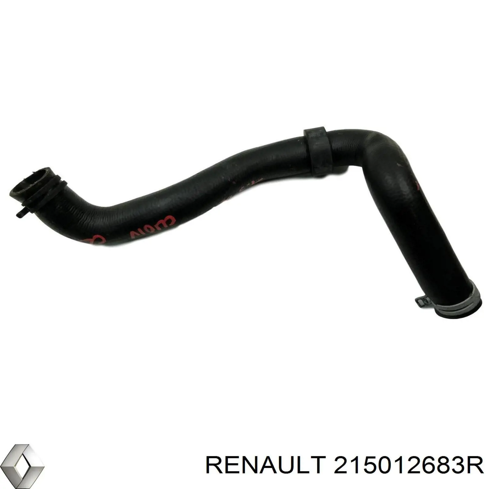 Купити 215012683R Renault (RVI) Шланг/патрубок радіатора охолодження, верхній