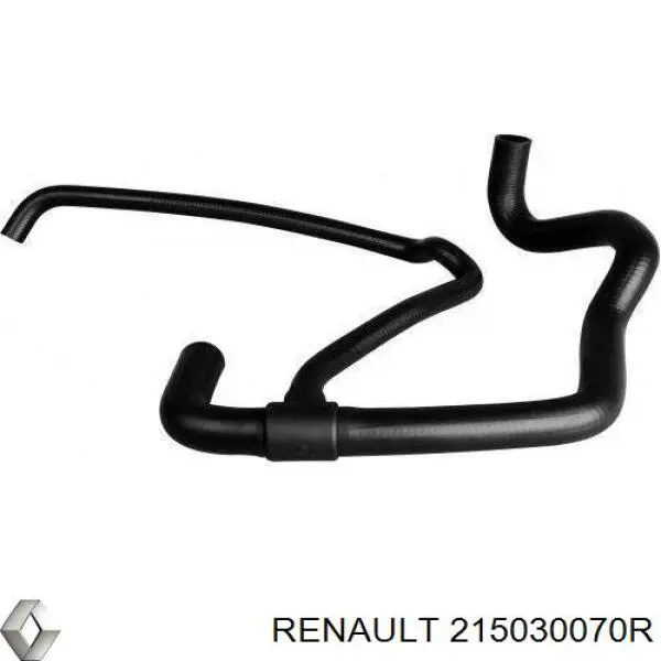 Шланг/патрубок радіатора охолодження, нижній Renault (RVI) 215030070R ціна, від 12.97 USD