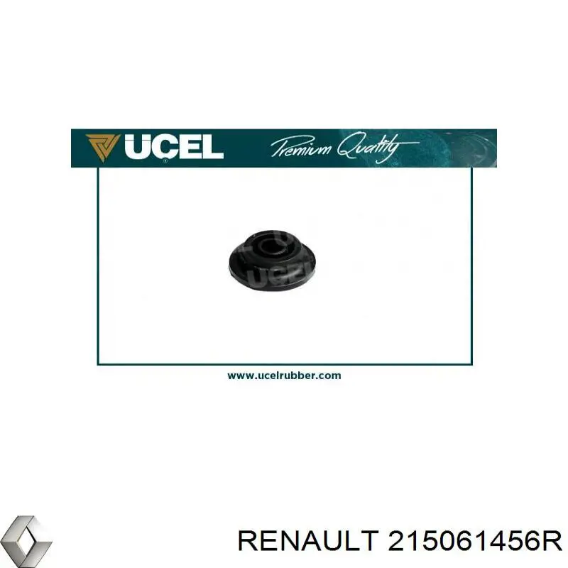 Подушка радіатора охолодження, верхня Renault (RVI) 215061456R ціна, від 1.44 USD