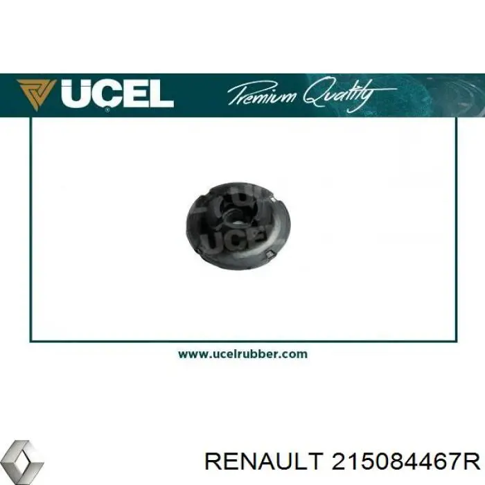 215084467R Renault (RVI) Кронштейн/подушка кріплення радіатора, нижній
