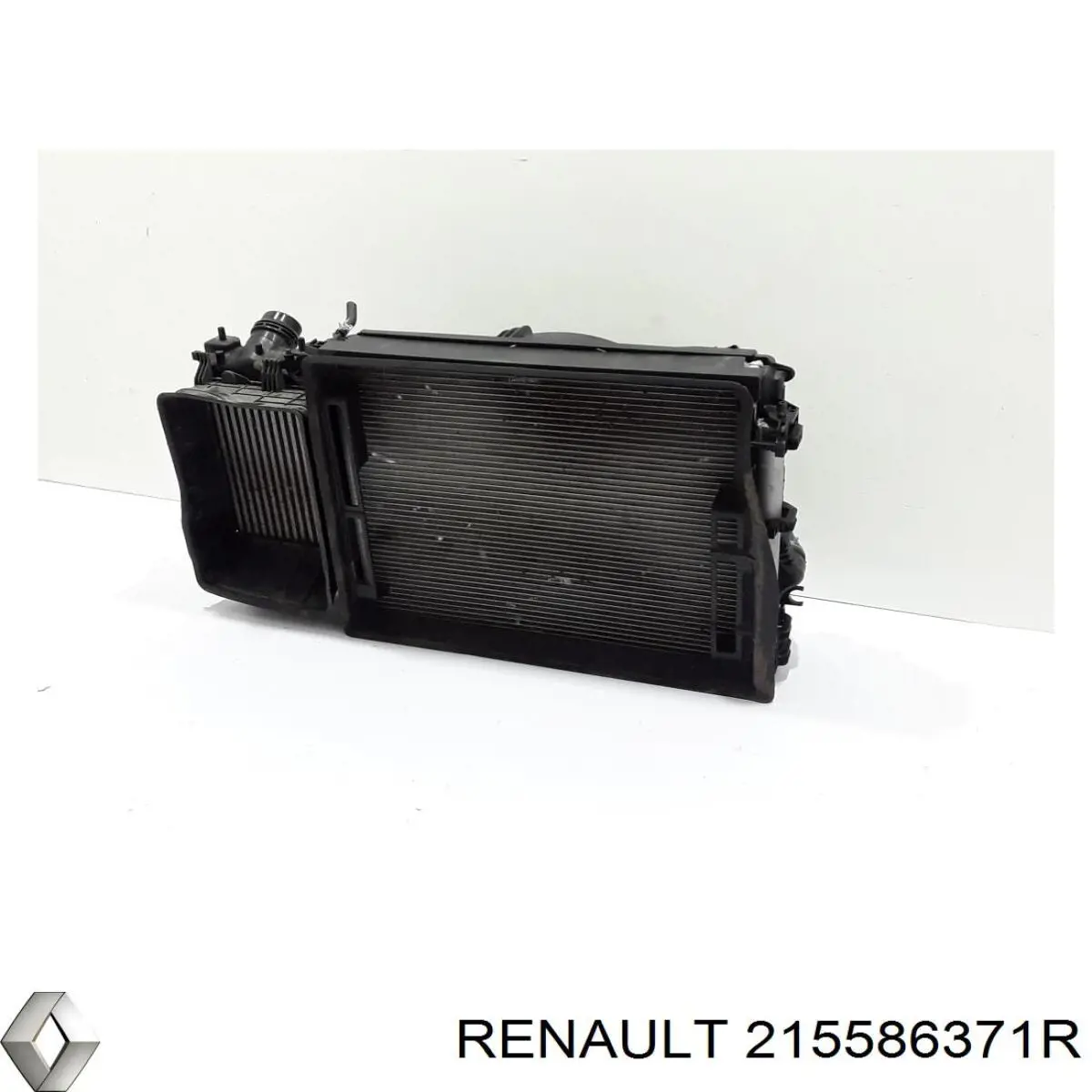 215586371R Renault (RVI) Повітропровід/дефлектор радіатора інтеркулера