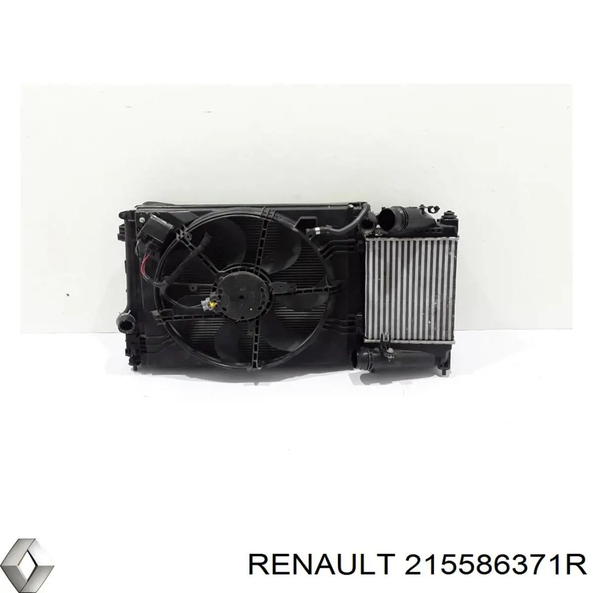 Повітропровід/дефлектор радіатора інтеркулера Renault (RVI) 215586371R ціна, від 19.66 USD