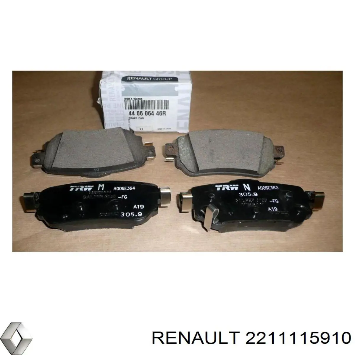 Прокладка водяної помпи 2211115910 Renault (RVI)