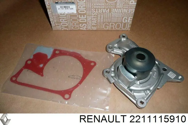 Купити 2211115910 Renault (RVI) Прокладка водяної помпи