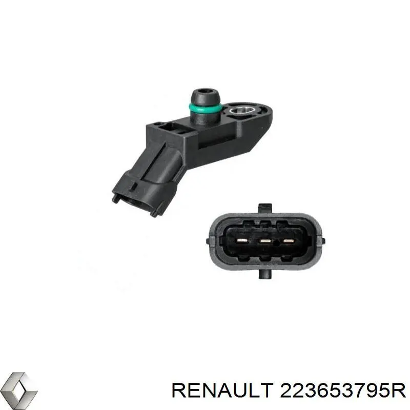 223653795R Renault (RVI) датчик тиску у впускному колекторі, map