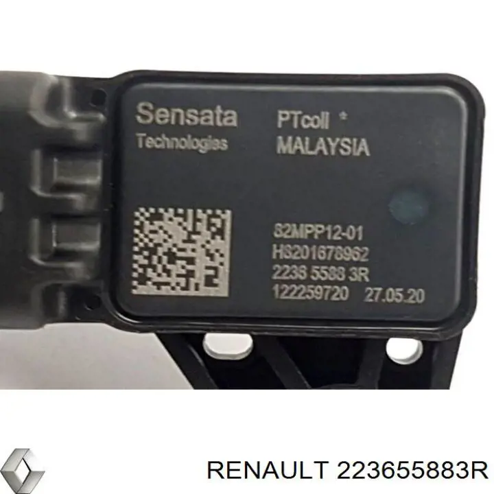 223655883R Renault (RVI) Датчик тиску EGR