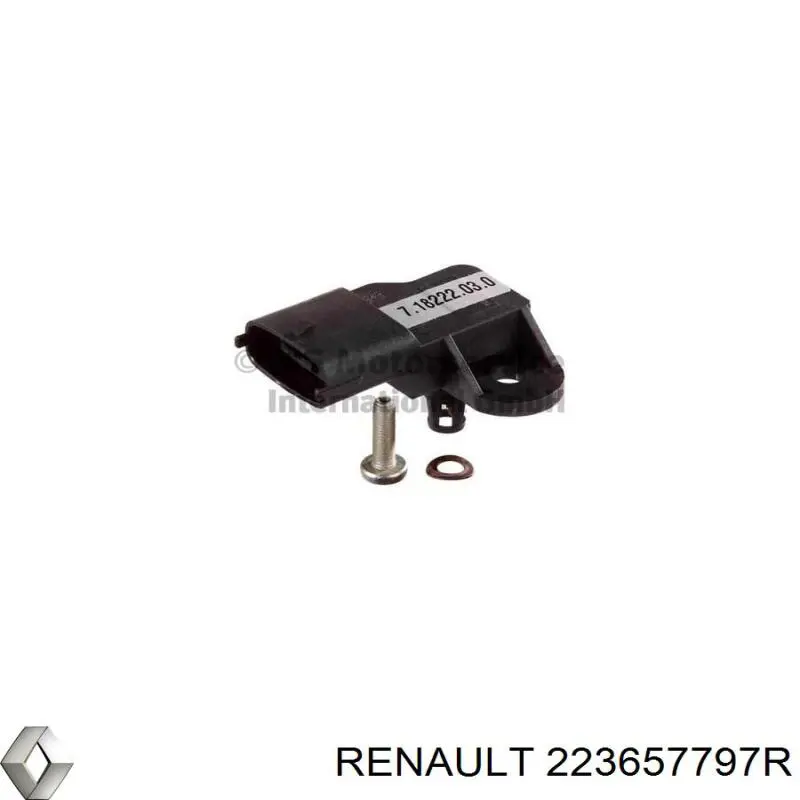223657797R Renault (RVI) Датчик наддува