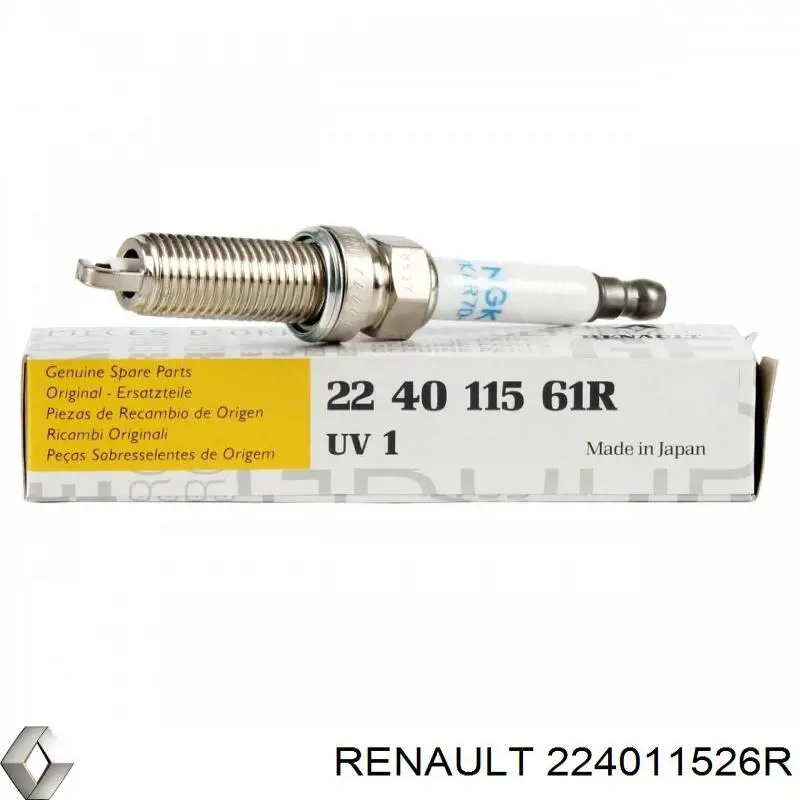 Свічки автомобільні Renault (RVI) 224011526R ціна, від 4.10 USD