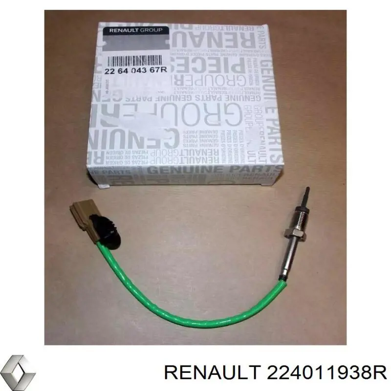 Свічки автомобільні Renault (RVI) 224011938R ціна, від 18.71 USD