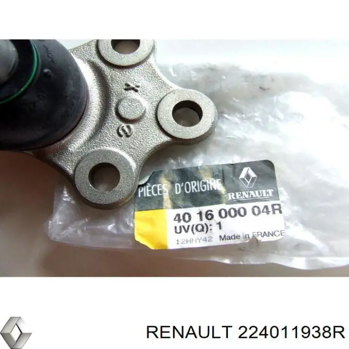 Свічки автомобільні Renault (RVI) 224011938R ціна, від 18.71 USD