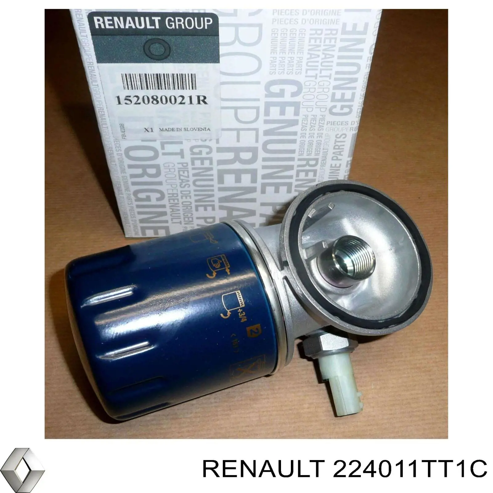 Свічки запалювання 224011TT1C Renault (RVI)