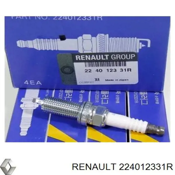 Купити 224012331R Renault (RVI) Свічка запалювання