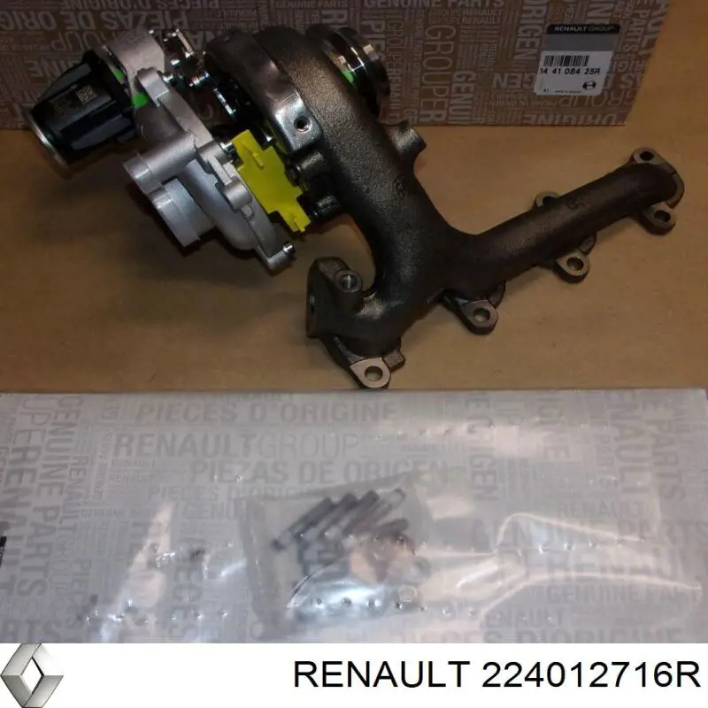 Свічки запалювання 224012716R Renault (RVI)