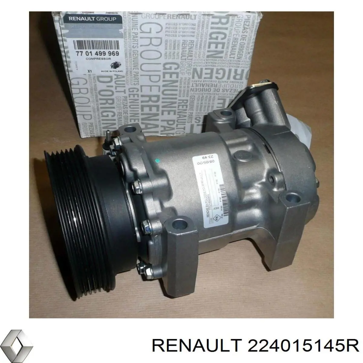 Свічки Renault (RVI) 224015145R