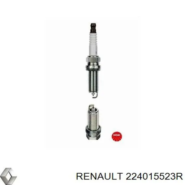 Свічки автомобільні Renault (RVI) 224015523R ціна, від 12.62 USD
