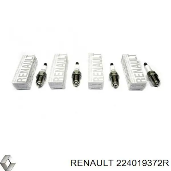 Свічки Renault (RVI) 224019372R
