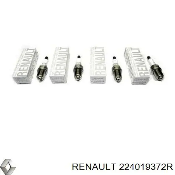 Свічки автомобільні Renault (RVI) 224019372R ціна, від 7.90 USD