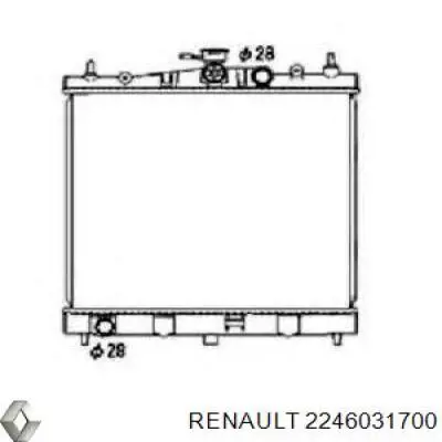 Купити 2246031700 Renault (RVI) Кришка радіатора