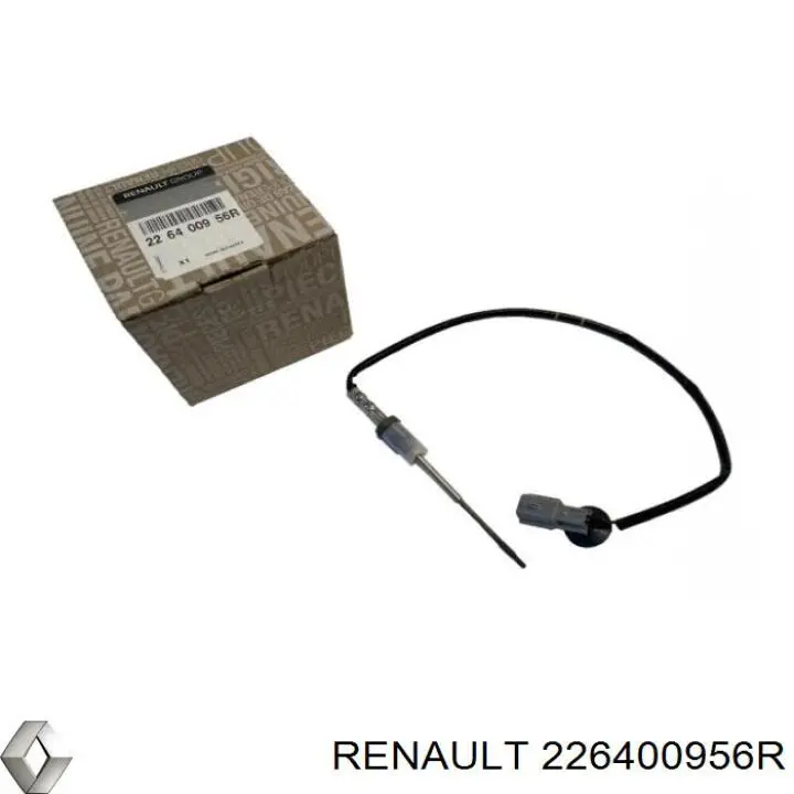 Датчик температури відпрацьованих газів (ВГ), перед фільтром сажі Renault (RVI) 226400956R ціна, від 60.58 USD