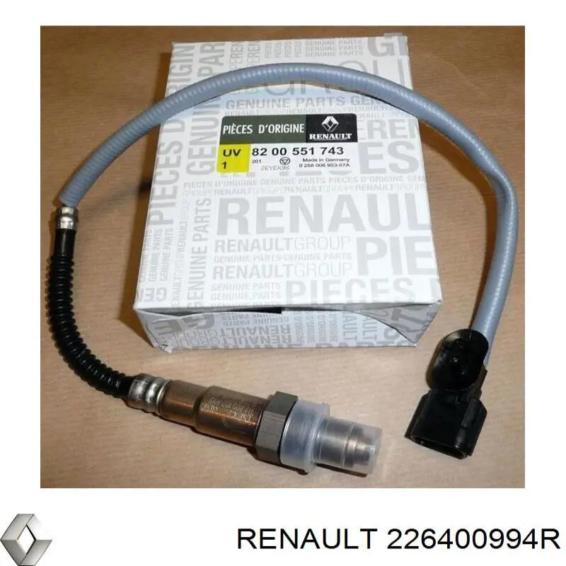 Датчик температури відпрацьованих газів (ВГ), перед турбіною Renault (RVI) 226400994R ціна, від 53.69 USD