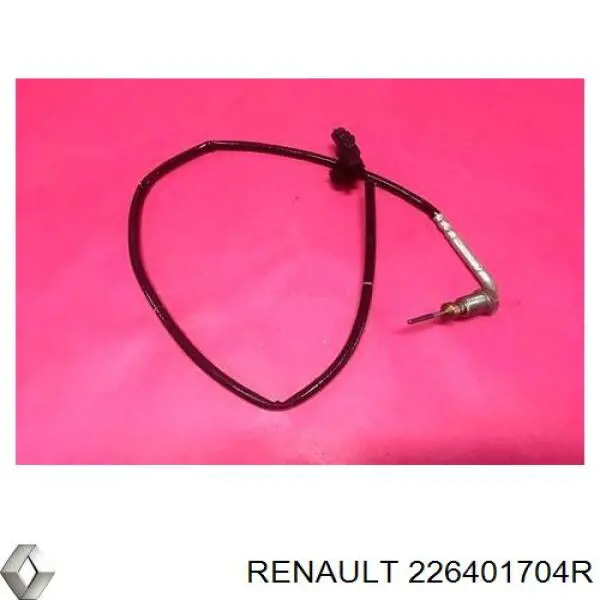 Датчик температури відпрацьованих газів (ВГ), перед фільтром сажі Renault (RVI) 226401704R ціна, від 61.97 USD