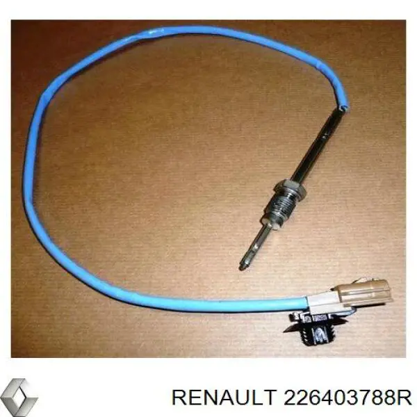 226403788R Renault (RVI) датчик температури відпрацьованих газів (вг, до каталізатора)