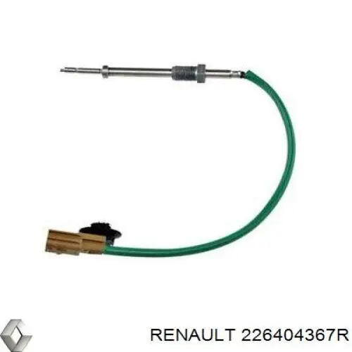 226404367R Renault (RVI) датчик температури відпрацьованих газів (вг, перед турбіною)
