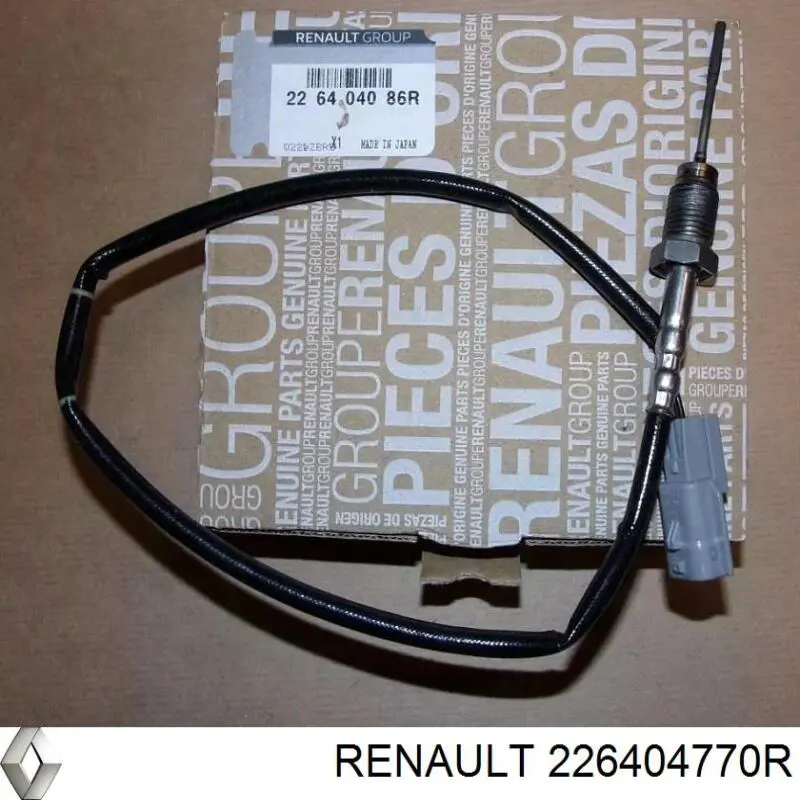 Датчик температури відпрацьованих газів (ВГ), клапан EGR 226404770R Renault (RVI)