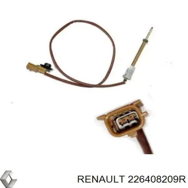 Датчик температури відпрацьованих газів (ВГ), до каталізатора Renault (RVI) 226408209R ціна, від 58.06 USD