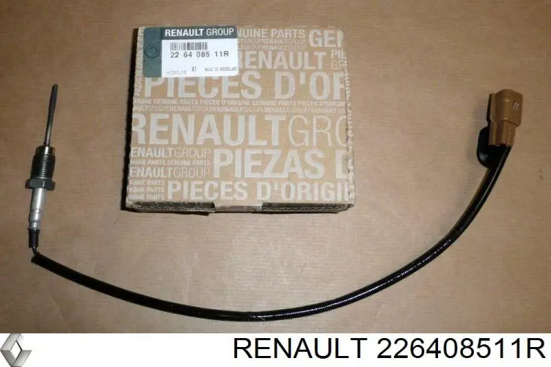 226408511R Renault (RVI) датчик температури відпрацьованих газів (вг, фільтр сажі)