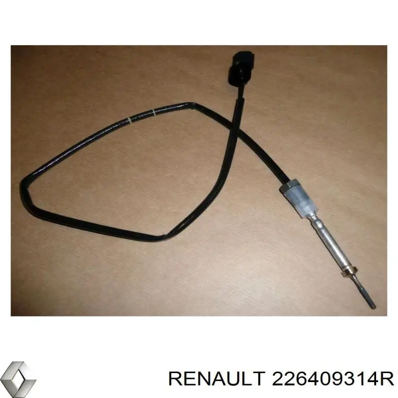 226409314R Renault (RVI) датчик температури відпрацьованих газів (вг, після фільтра сажі)