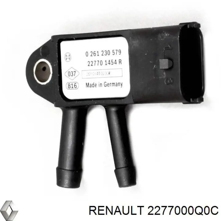 2277000Q0C Renault (RVI) Датчик тиску вихлопних газів