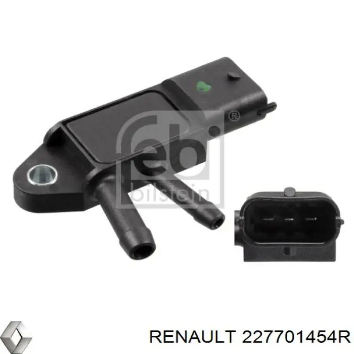 Купити 227701454R Renault (RVI) Датчик тиску вихлопних газів