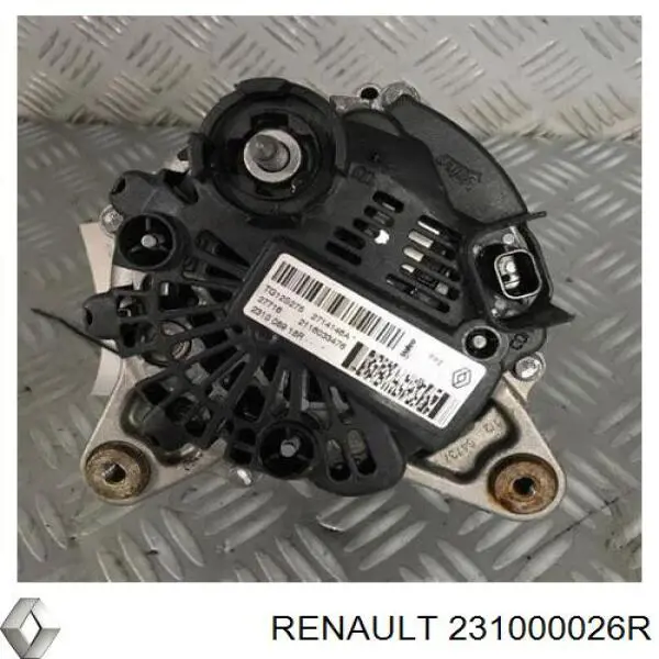 Генератор Renault (RVI) 231000026R ціна, від 82.35 USD
