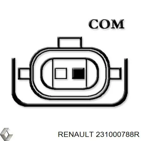 231000788R Renault (RVI) Авто генератор
