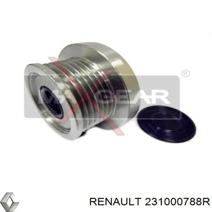 Генератор Renault (RVI) 231000788R ціна, від 207.61 USD