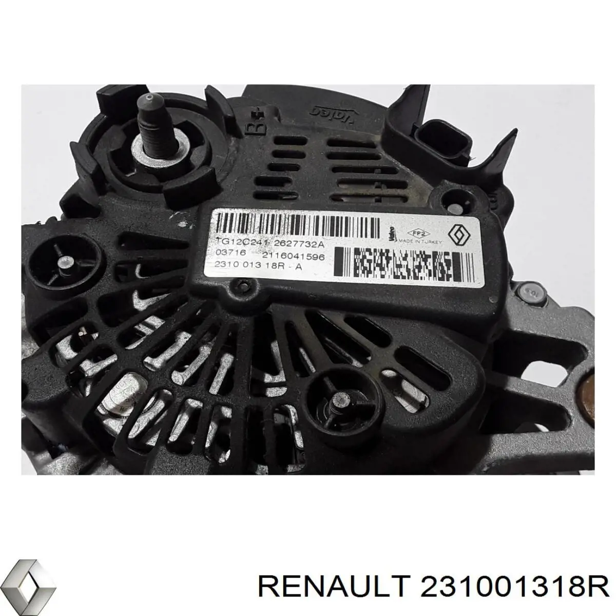 231001318R Renault (RVI) генератор