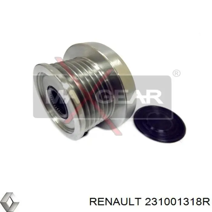 Генератор Renault (RVI) 231001318R ціна, від 98.65 USD