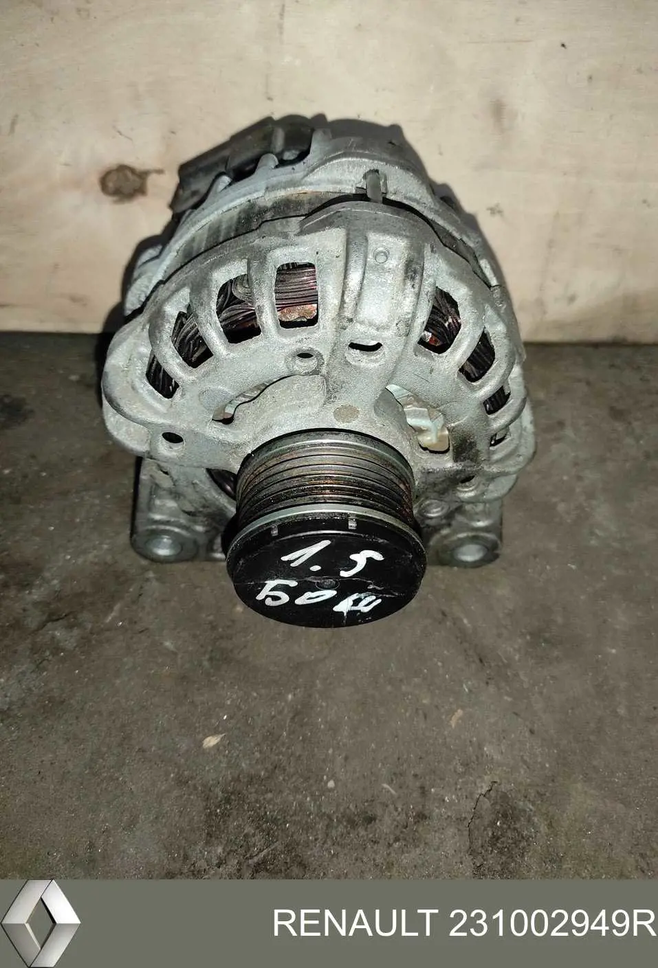 Генератор Renault (RVI) 231002949R ціна, від 98.65 USD