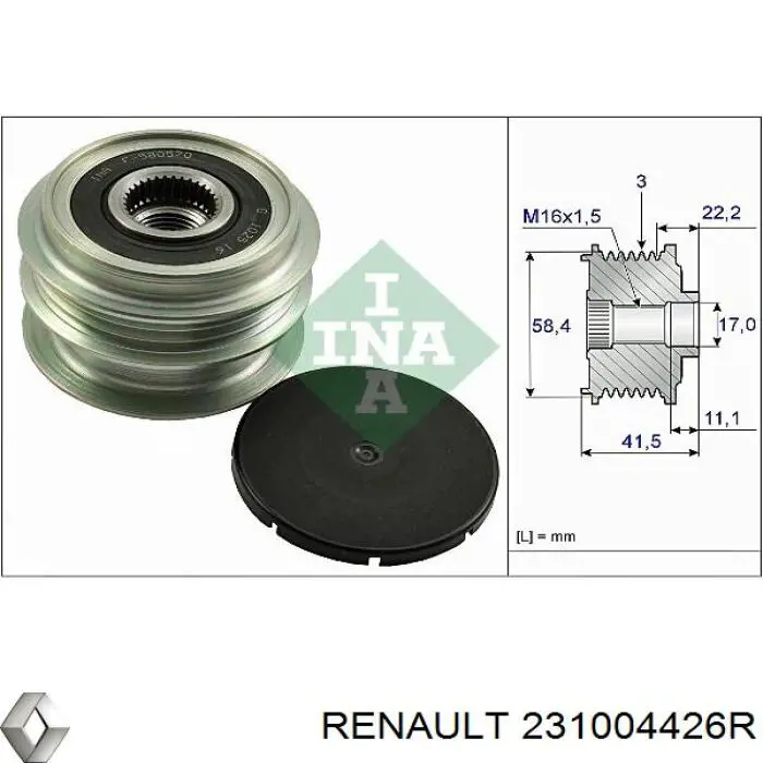  231004426R Renault (RVI)