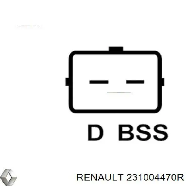 Купити A004TJ0282ZE Renault (RVI) Генератор